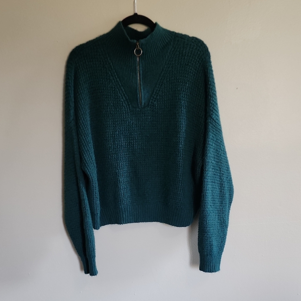 Women's American Eagle Quarter Zip Sweater